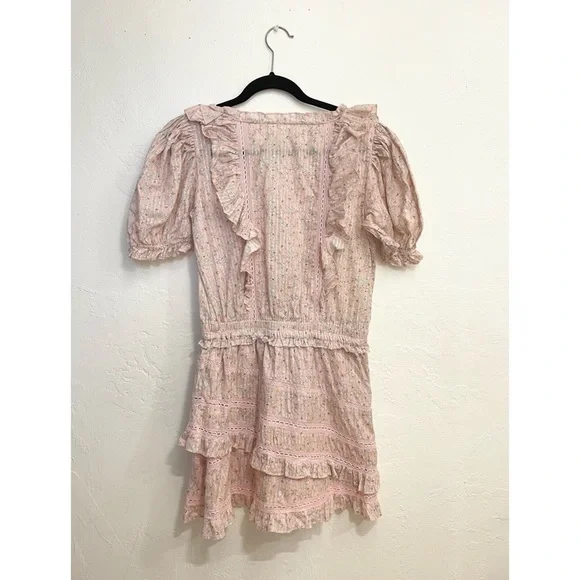 LoveShackFancy Sutton Dress Rosemist - Picture 6 of 6